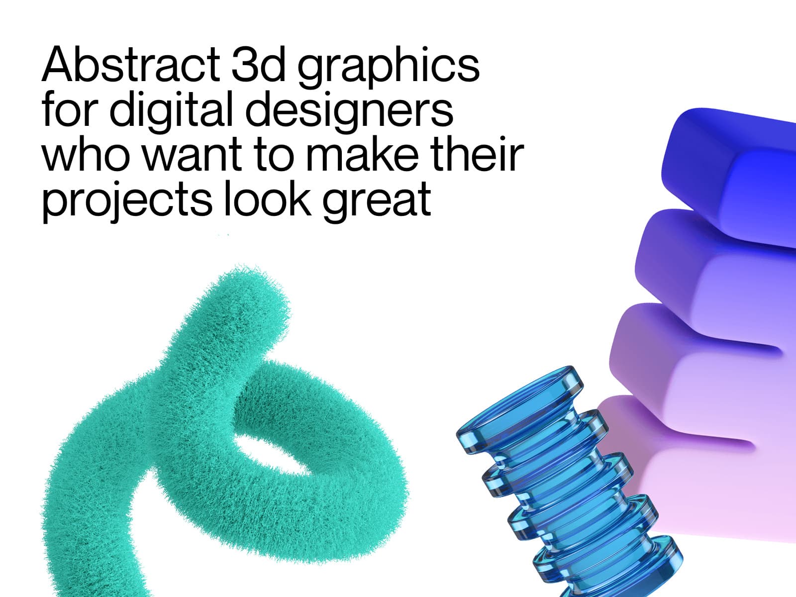 Abstract 3D Graphics for Digital Designers
