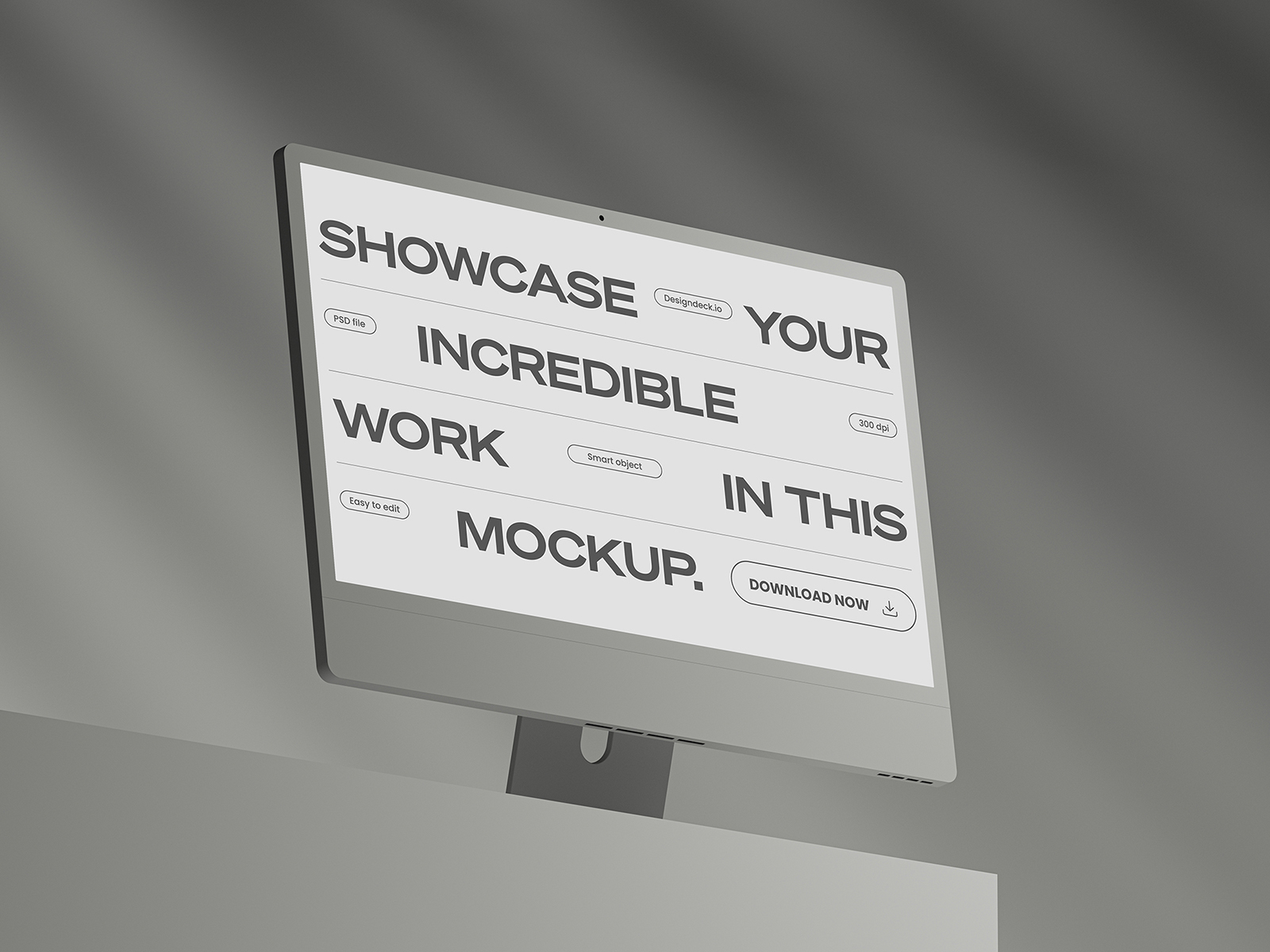 Vol 07 - iMac 24” - Mockups Bundle
