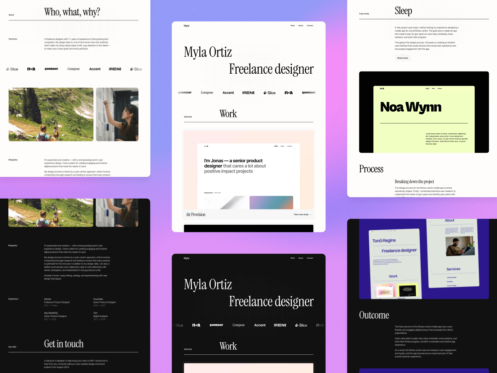 Offset Portfolio · Framer Template