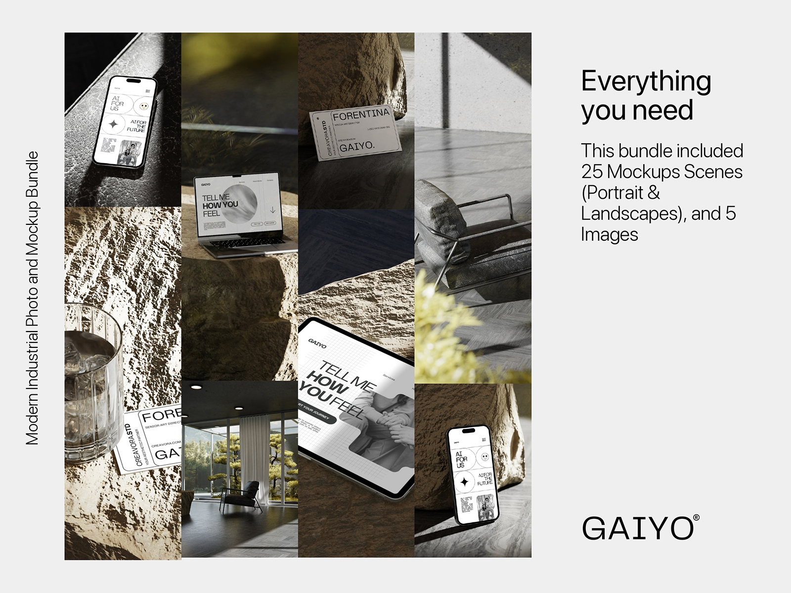 Gaiyo / Modern Industrial Mockup Bundle