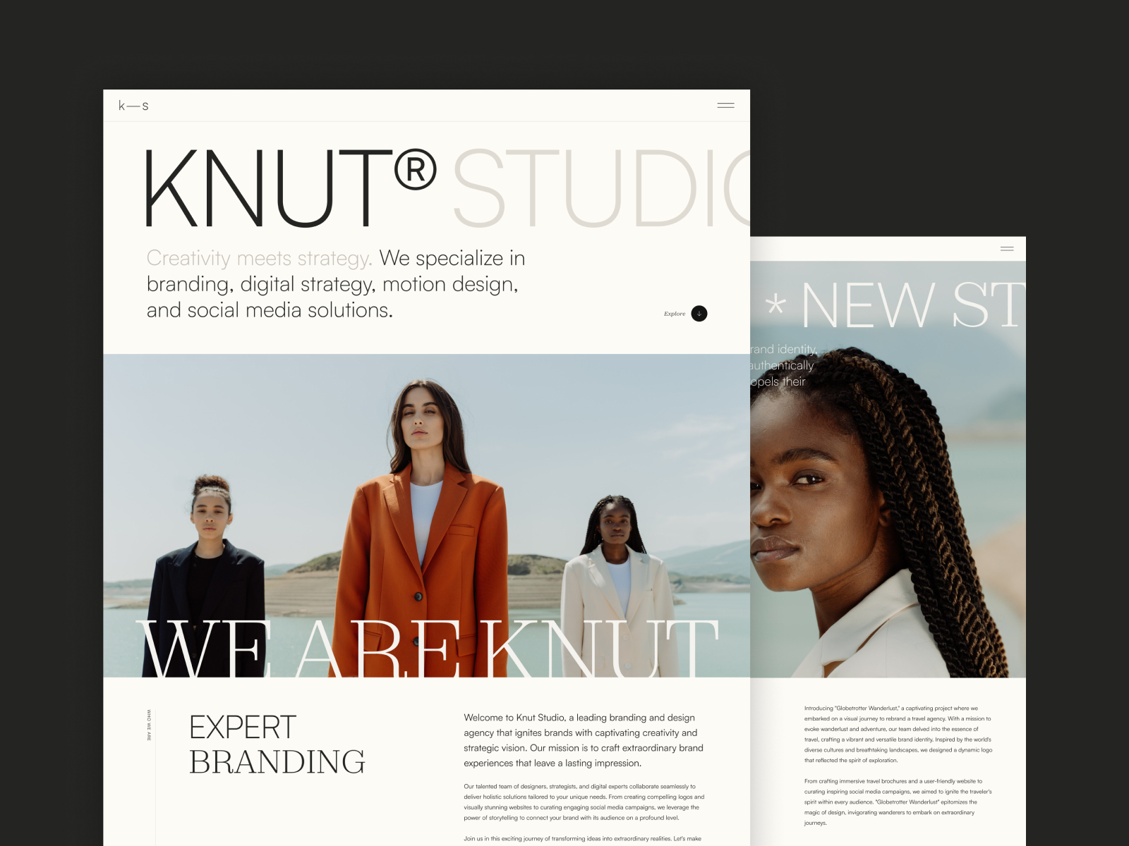 Knut - Agency & Portfolio Framer Template