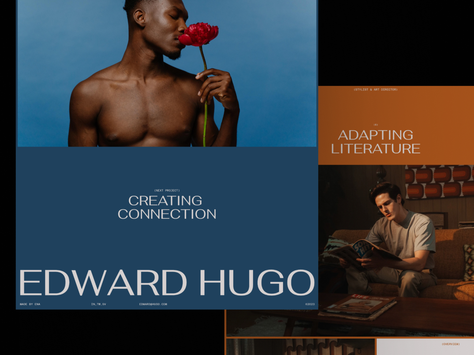 Edward Hugo — Framer Portfolio Template