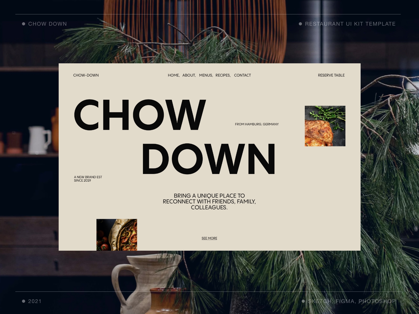 Chow Down | Restaurant UI KIT