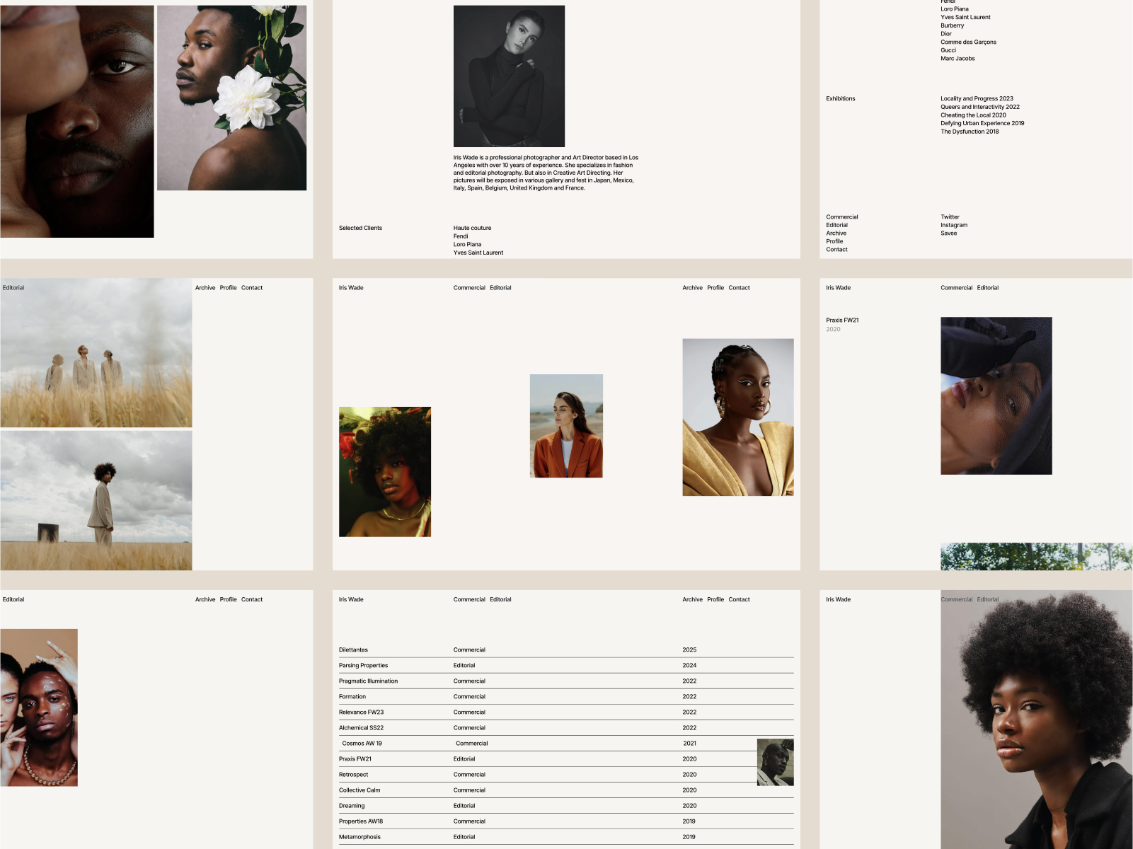Iris Wade — Framer Portfolio Template