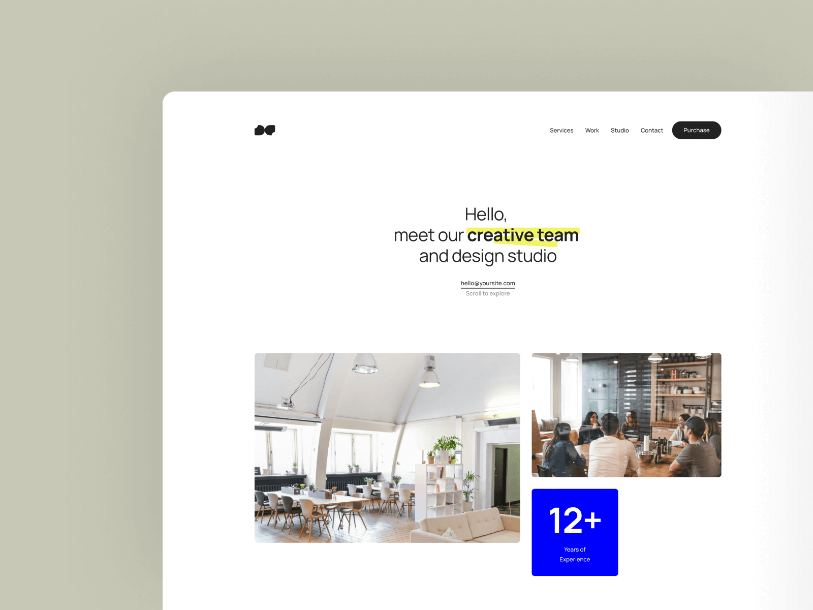 Mylene — Sleek Agency Studio Template