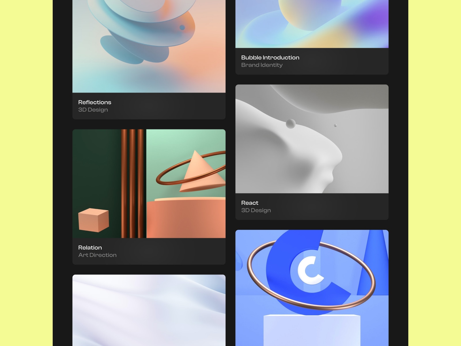 Irene Portfolio · Framer Template