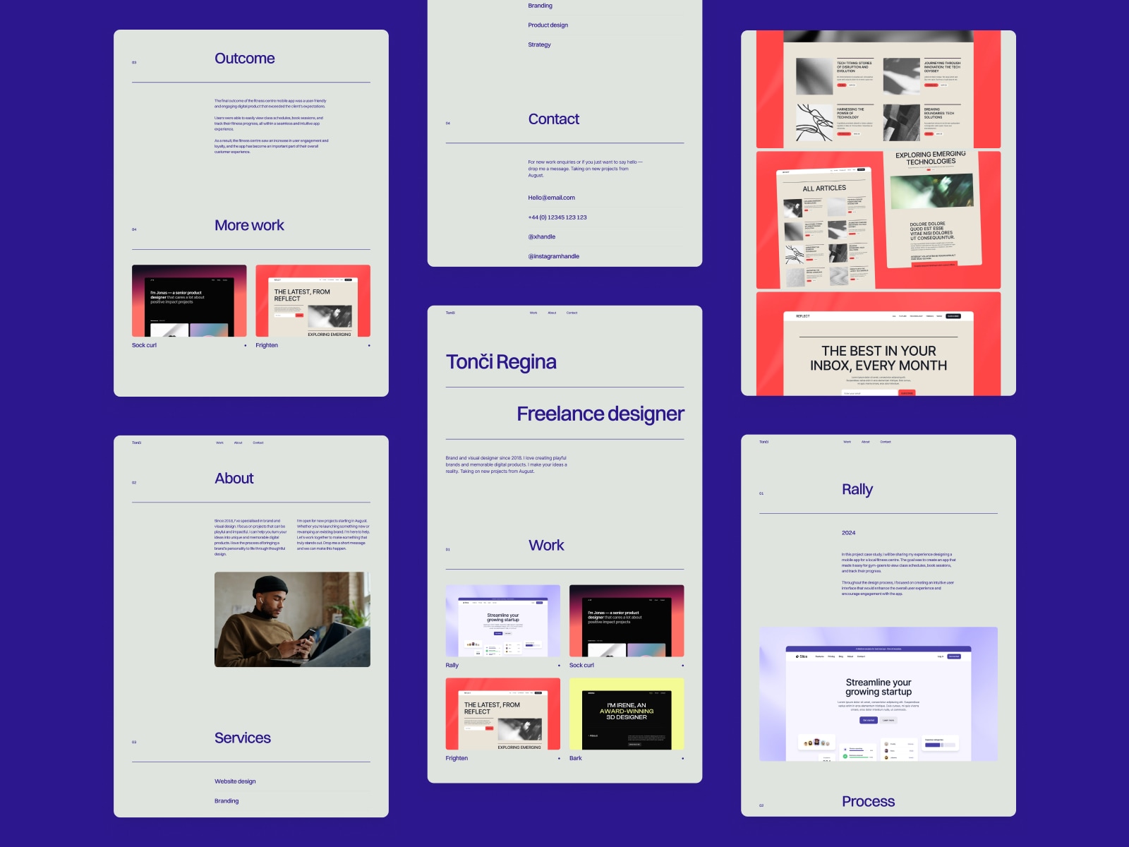 Accent Portfolio · Framer Template