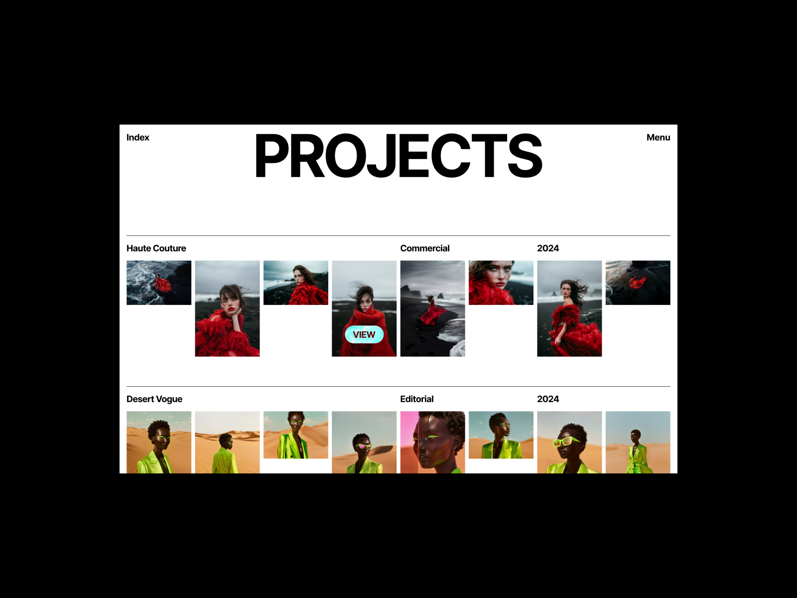 Jules Journey — Photography Template for Framer