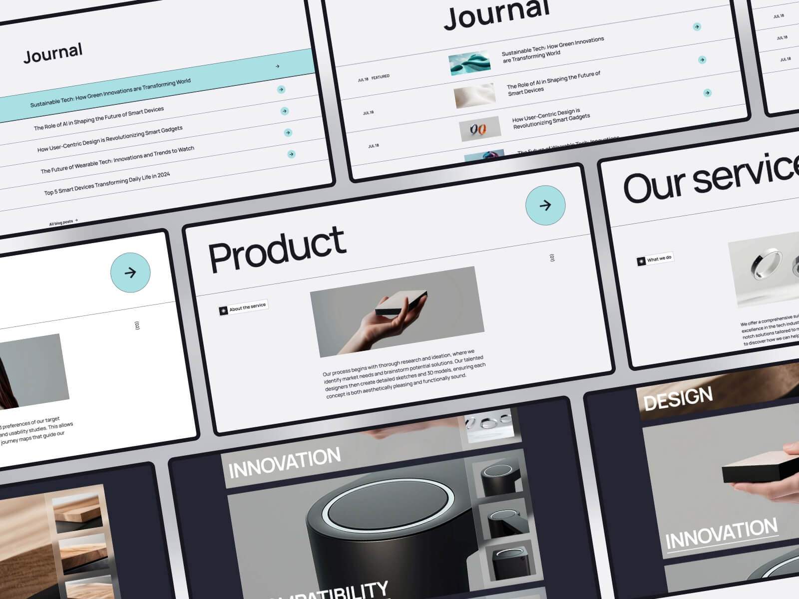 Stada: Design agency Webflow website template