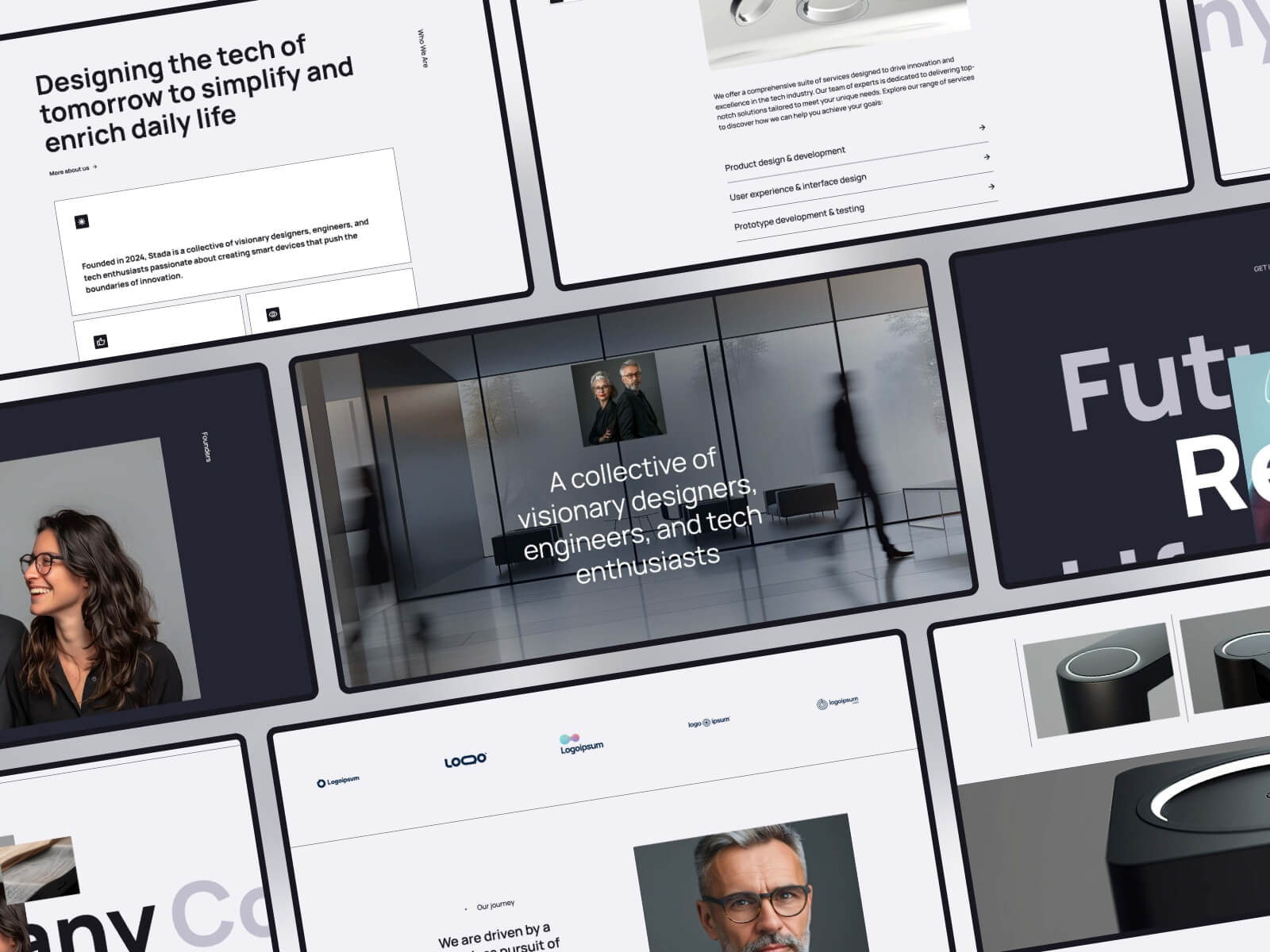 Stada: Design agency Webflow website template