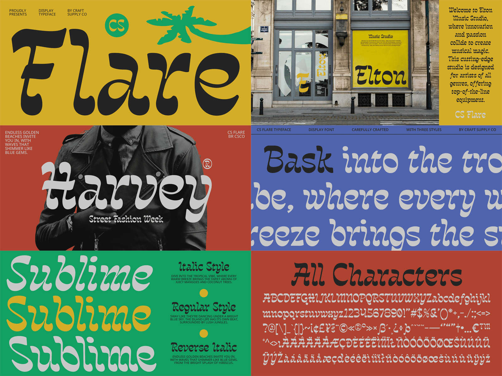 Psychedelic Font Bundle 97% OFF by Craft Supply Co