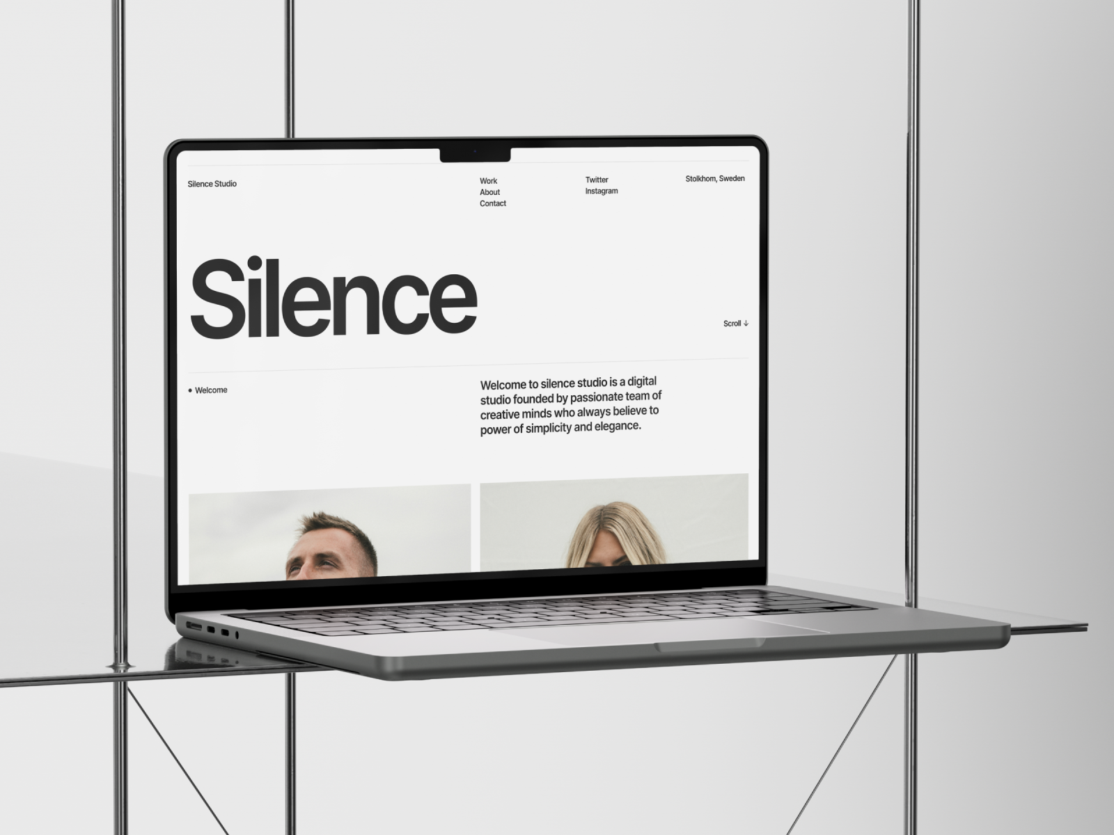 Silence — Framer Portfolio Template