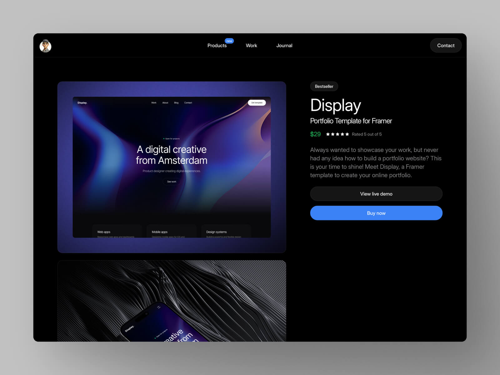 Refined — Premium Personal Website