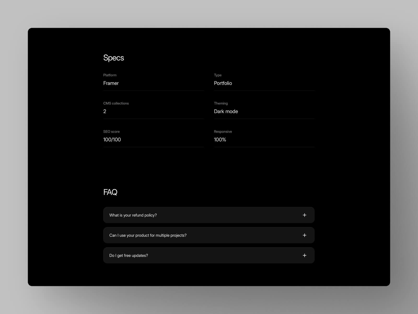 Refined — Premium Personal Website