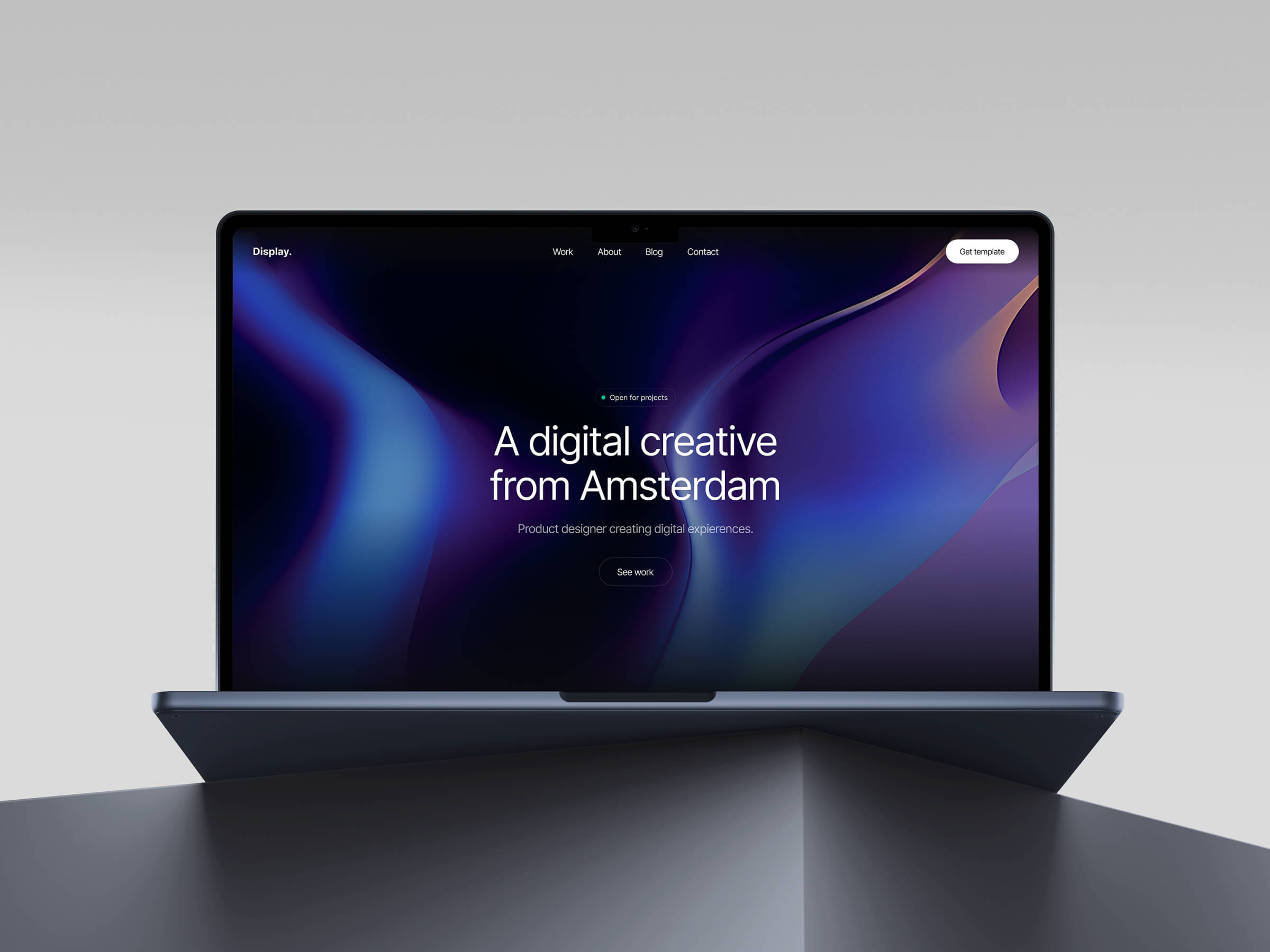 Display — Framer Portfolio Template