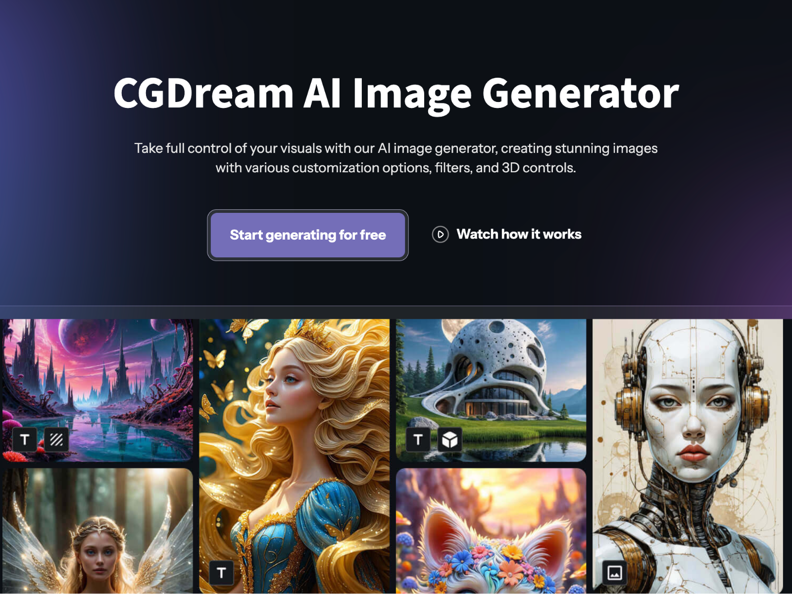 CGDream.ai - AI Image Generator