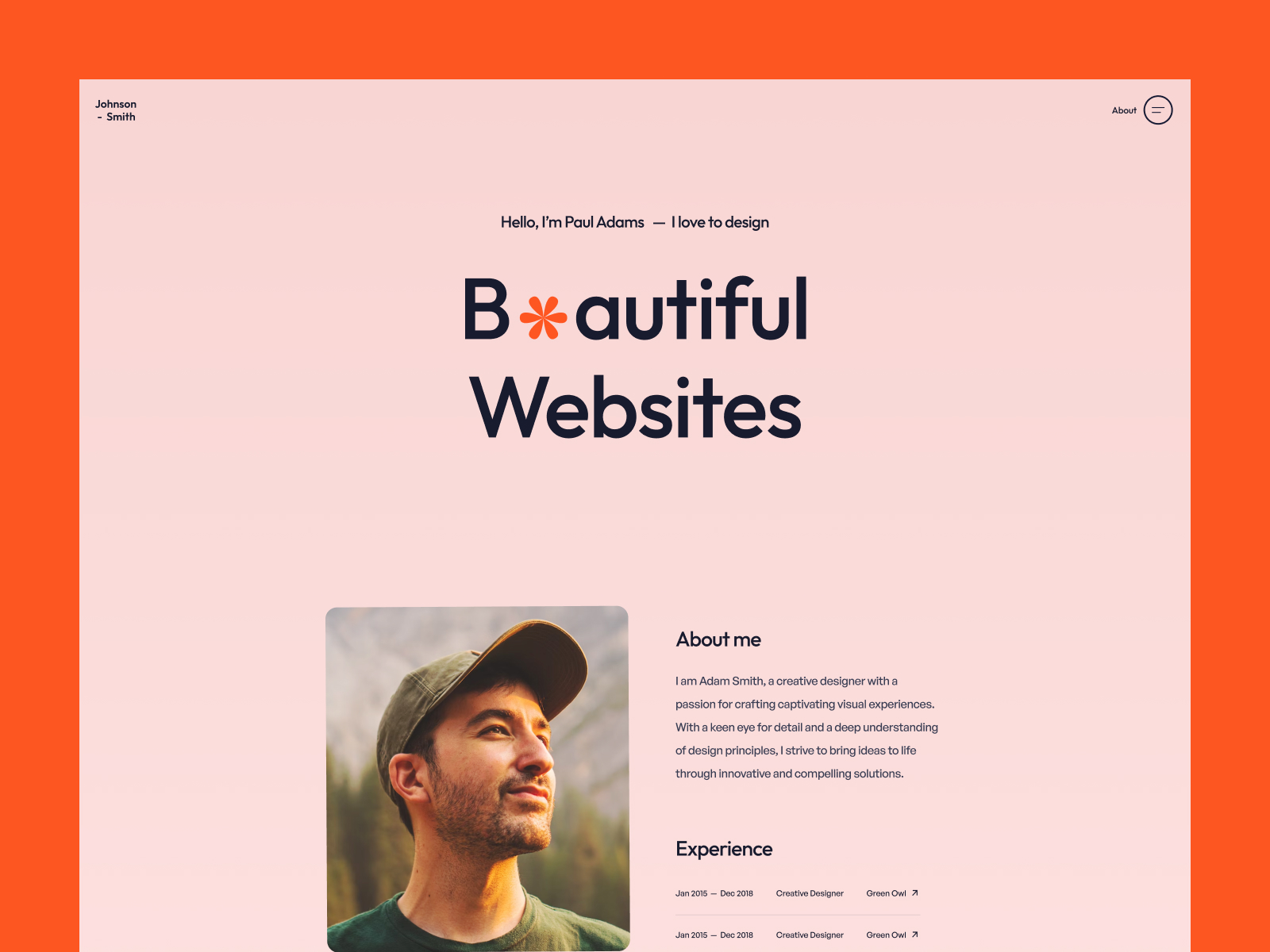 Johnson - Portfolio & Agency Webflow Template