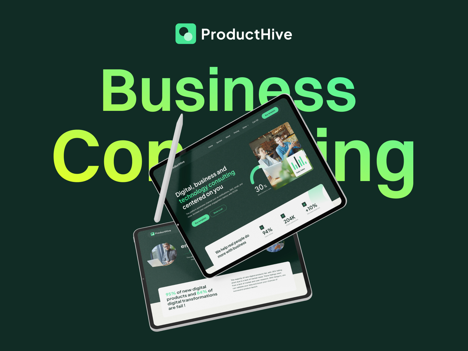 ProductHive - Professional Services Template