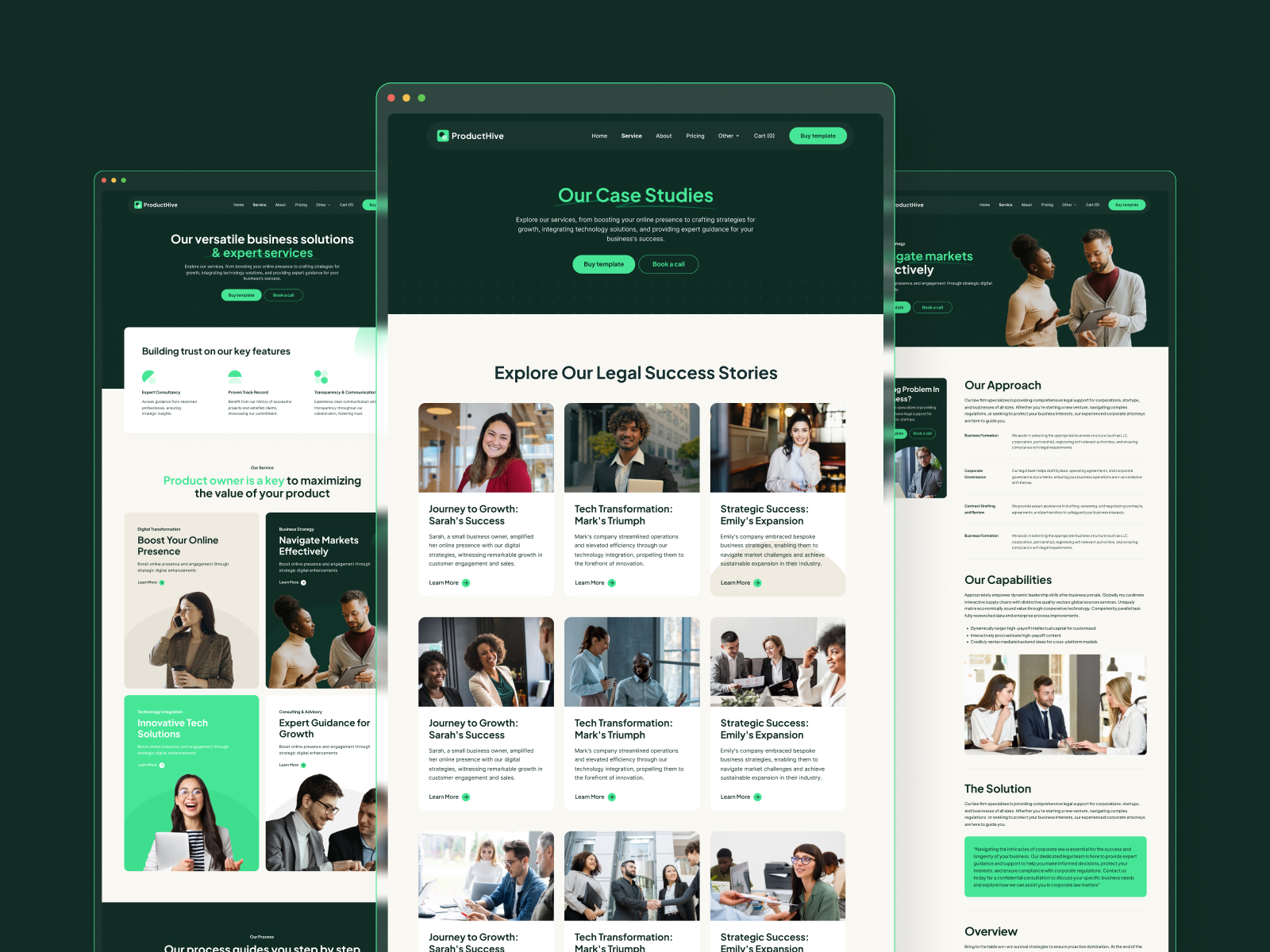 ProductHive - Professional Services Template