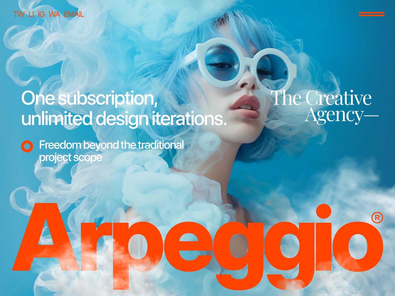 Arpeggio° — Digital Agency Template