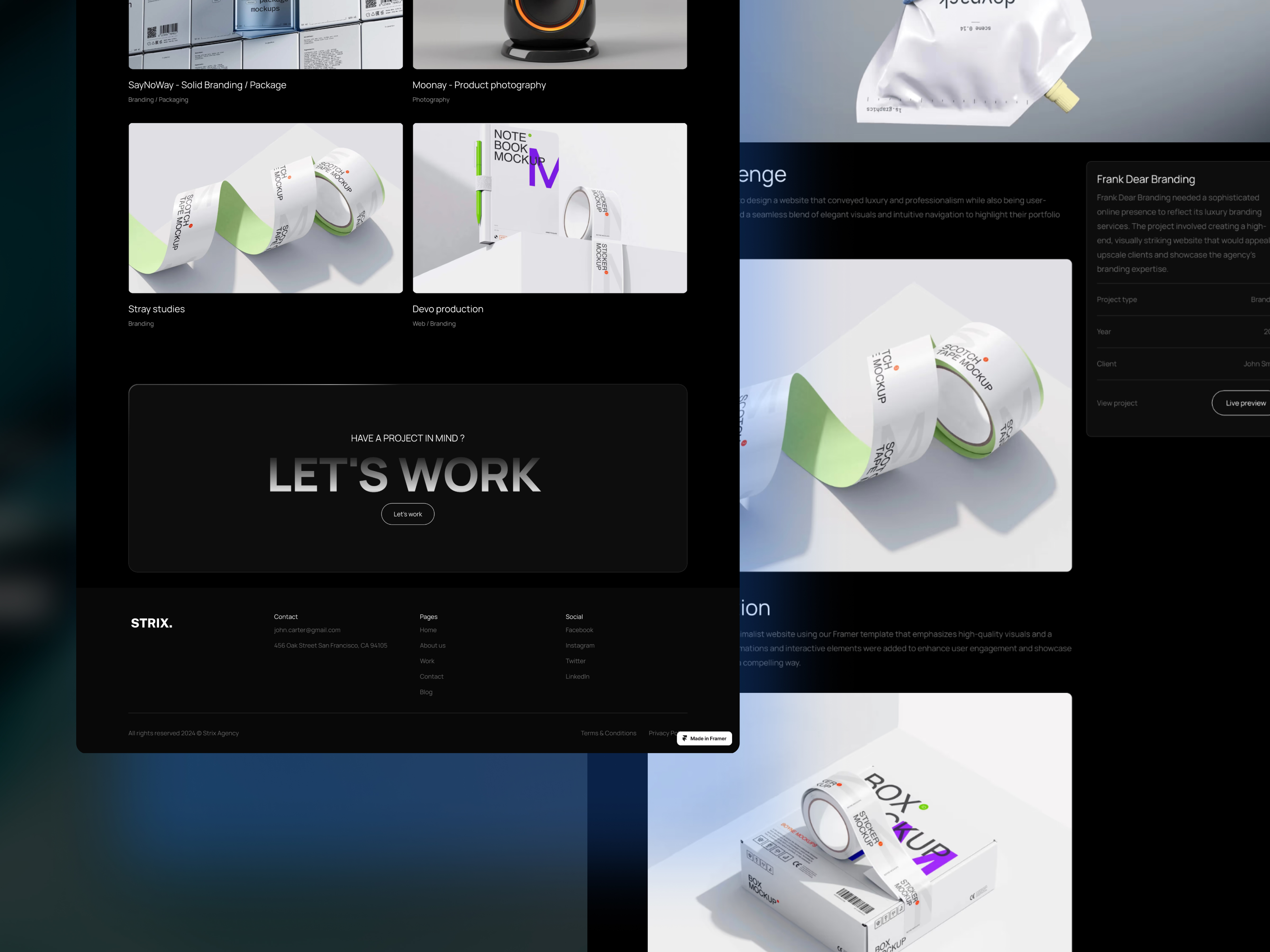 Strix — Creative Agency / Business Website