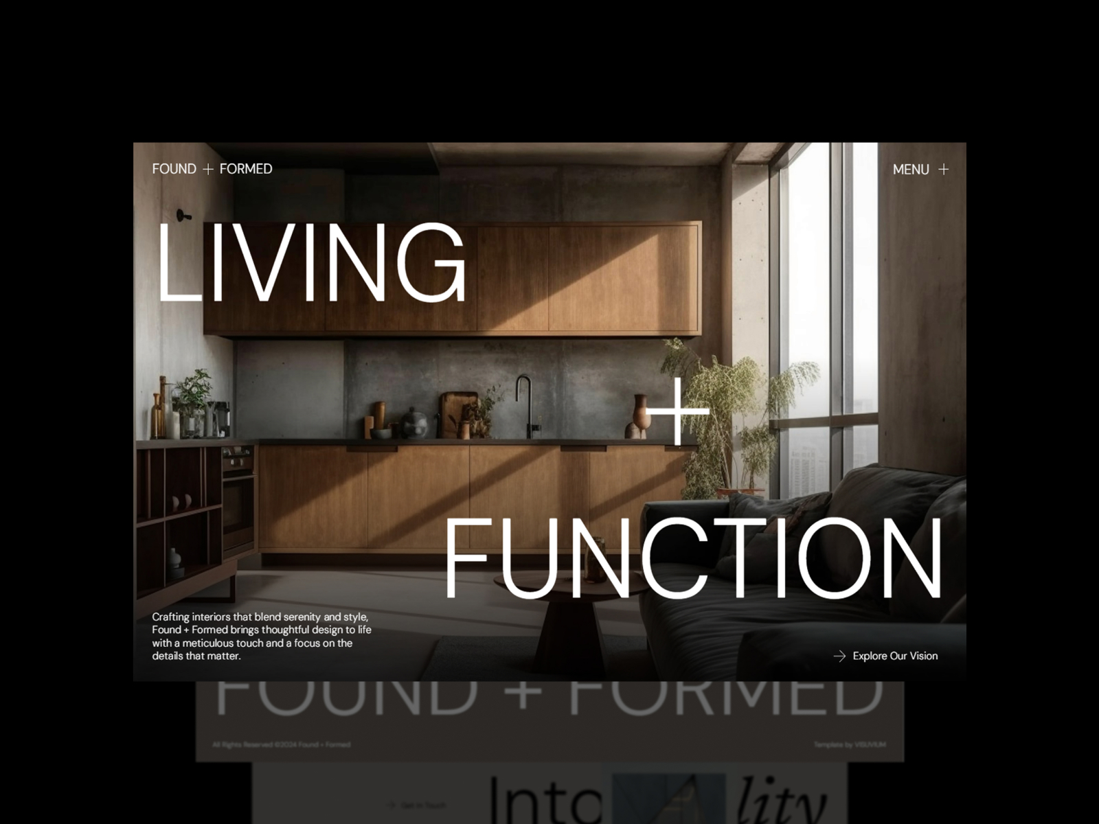 FoundFormed — Architecture Firm Framer Template