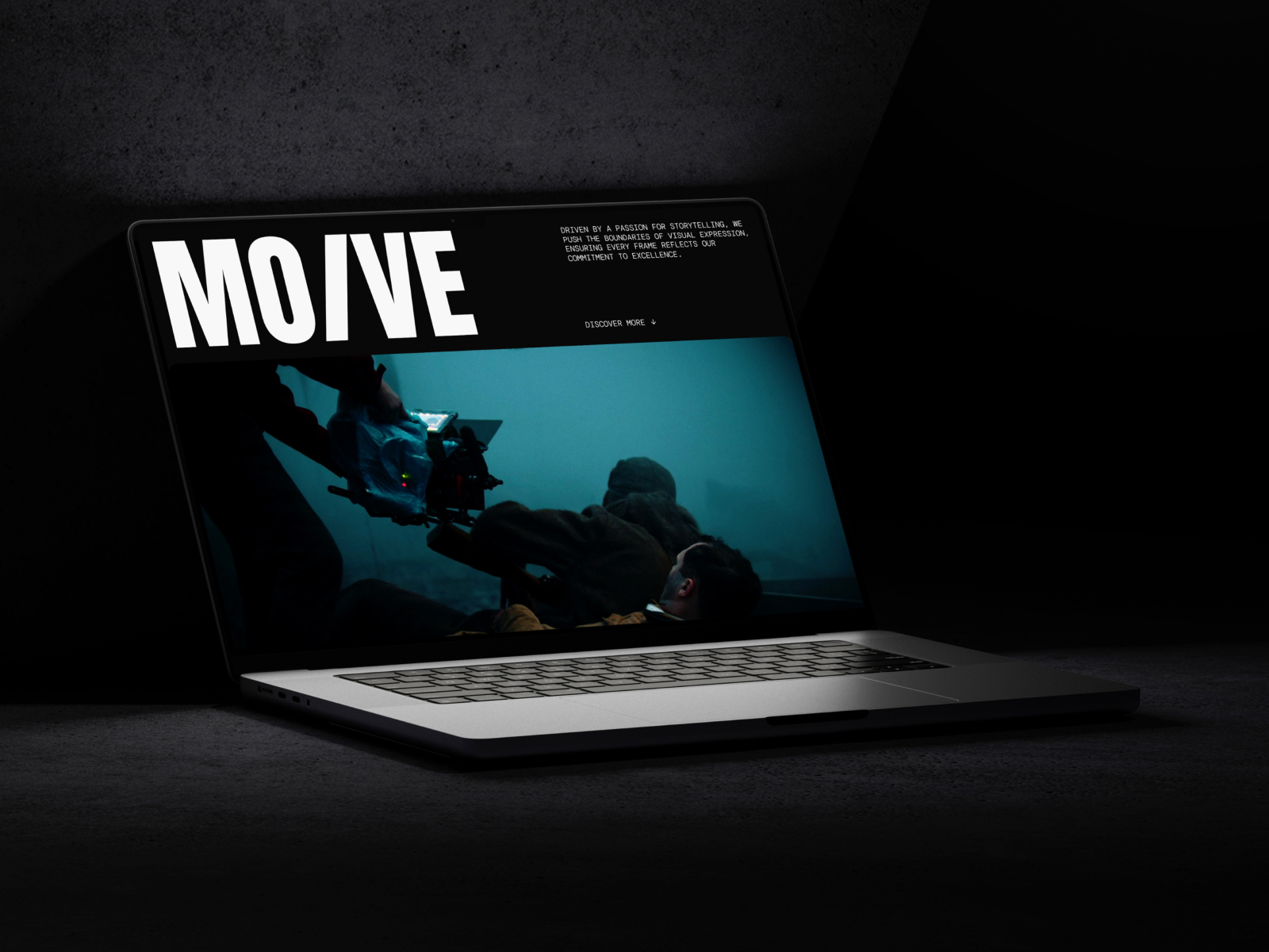 MO/VE — Cinematography Portfolio Framer Template