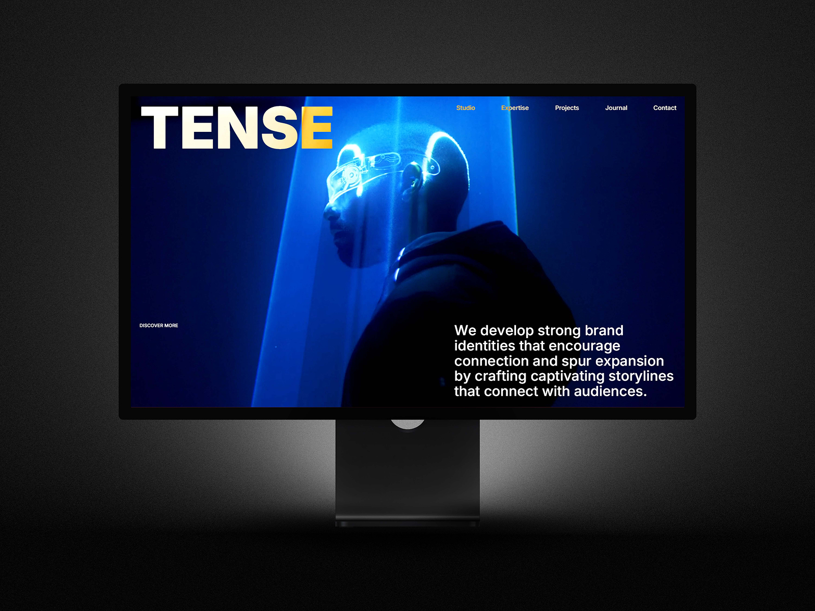 TENSE — Bold Agency Framer Template