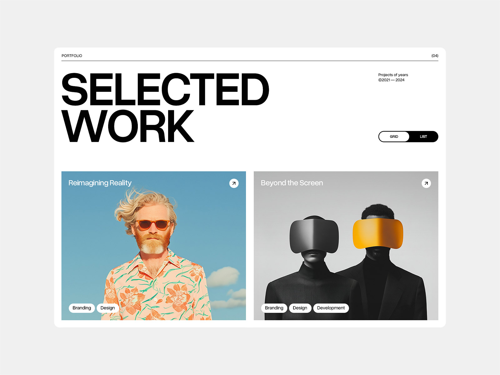 Brave Studio - Agency Portfolio Webflow Template