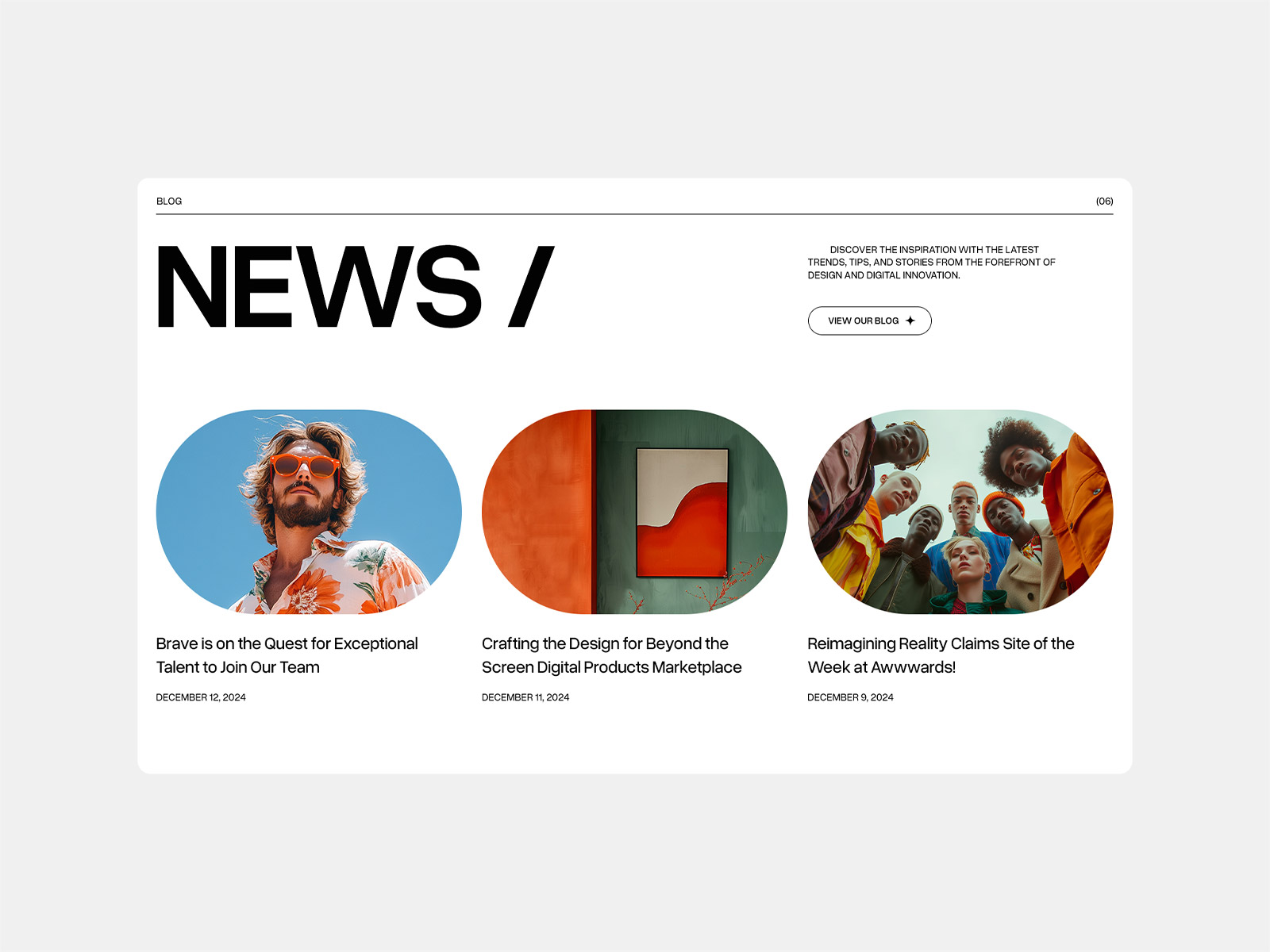 Brave Studio - Agency Portfolio Webflow Template