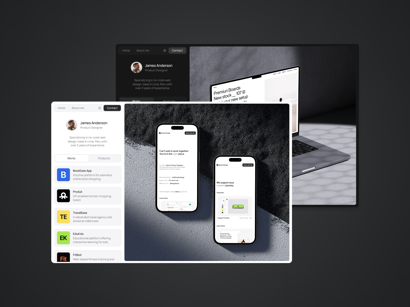 Imagen - FREE Portfolio Framer Template