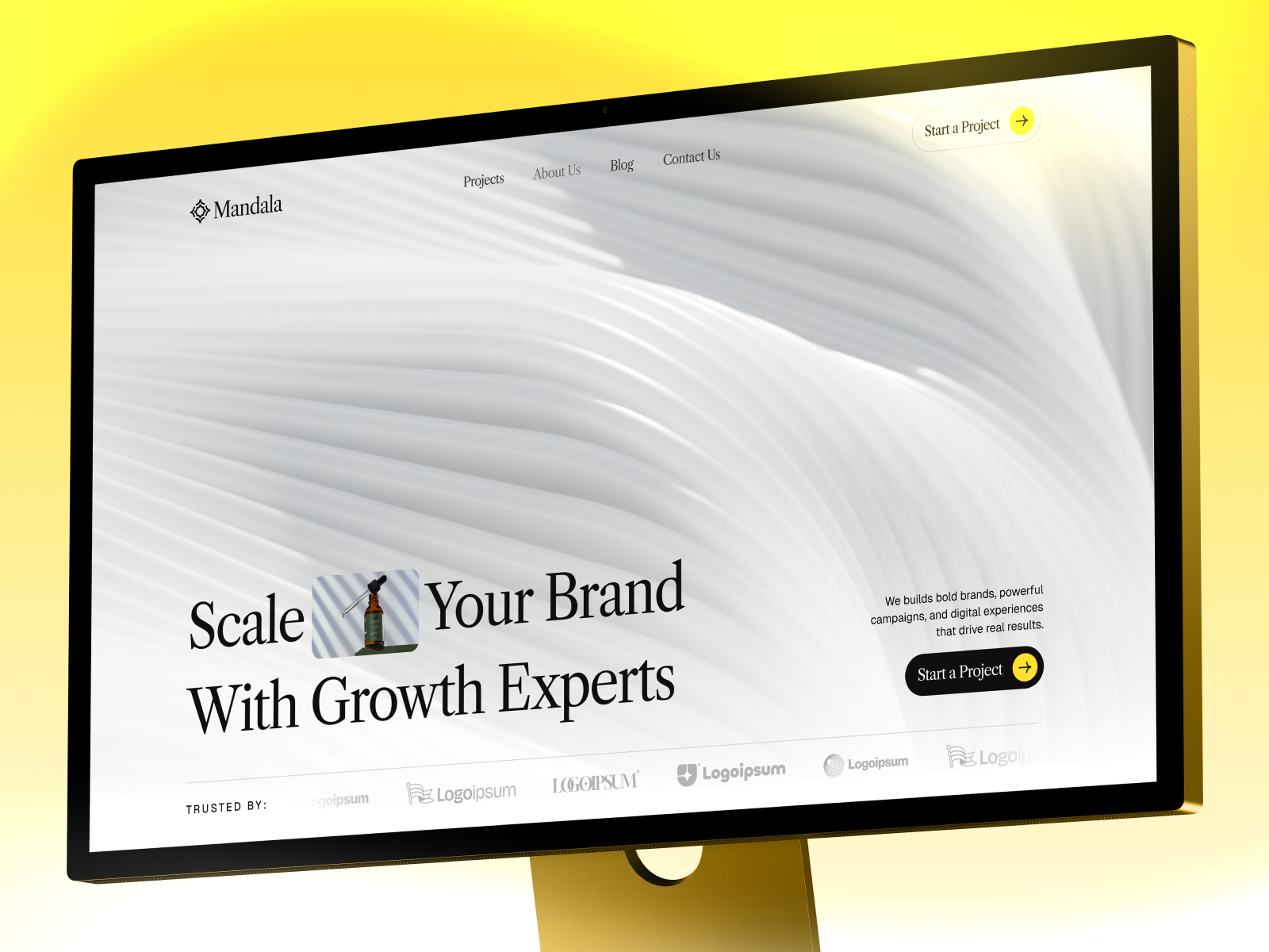 Mandala - Marketing Agency Framer Template