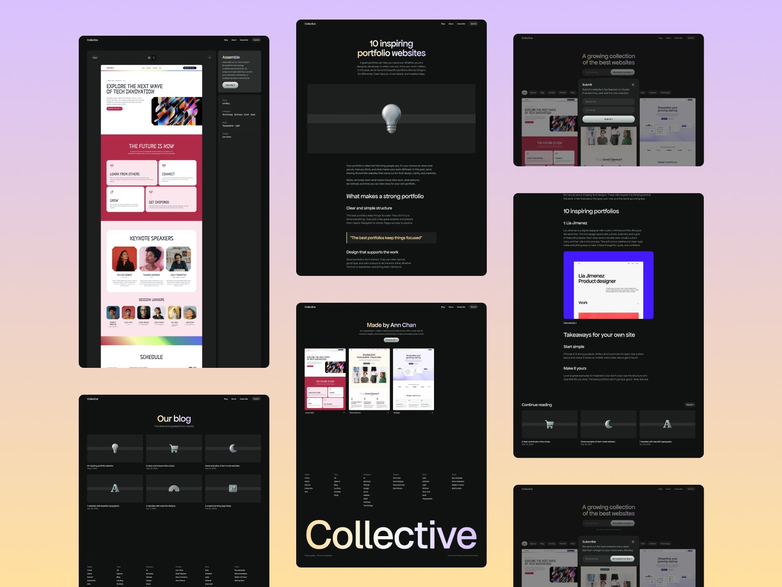 Collective Inspiration Directory · Framer Template