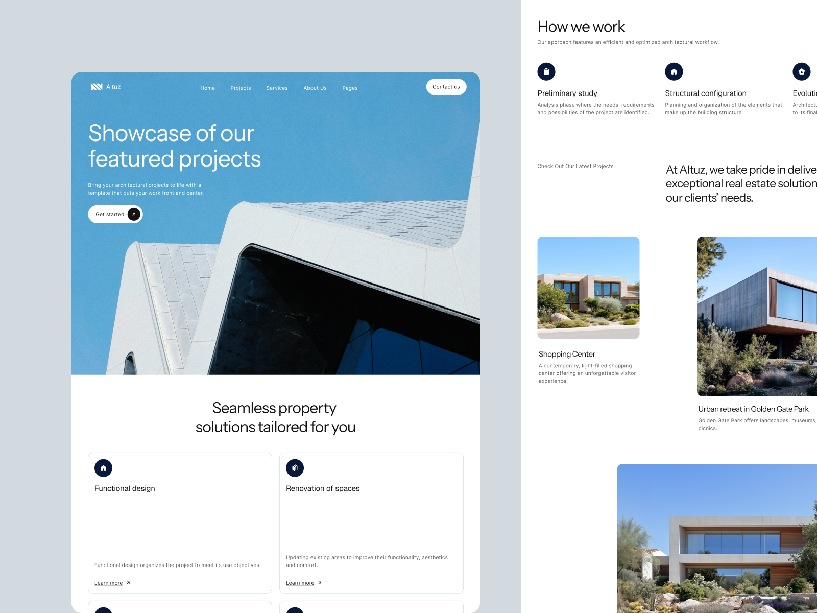 Altuz - Real Estate Webflow Template (FREE FIGMA)
