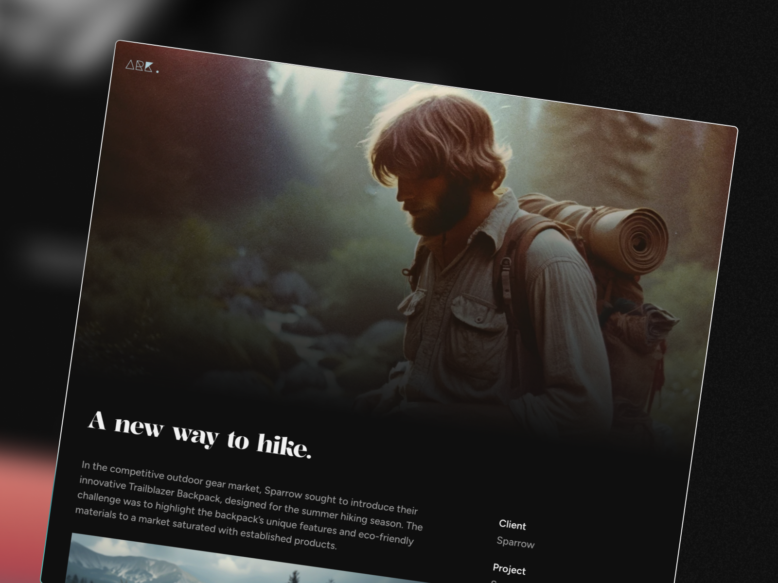 ARK. Agency Website Template