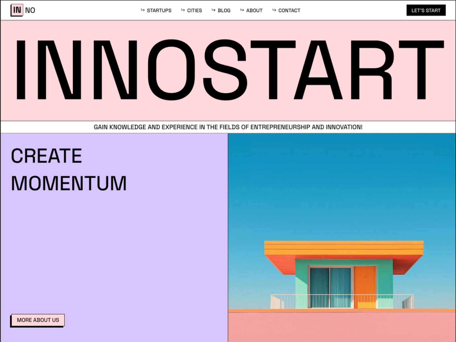 Innostart - Startup VC Framer Template