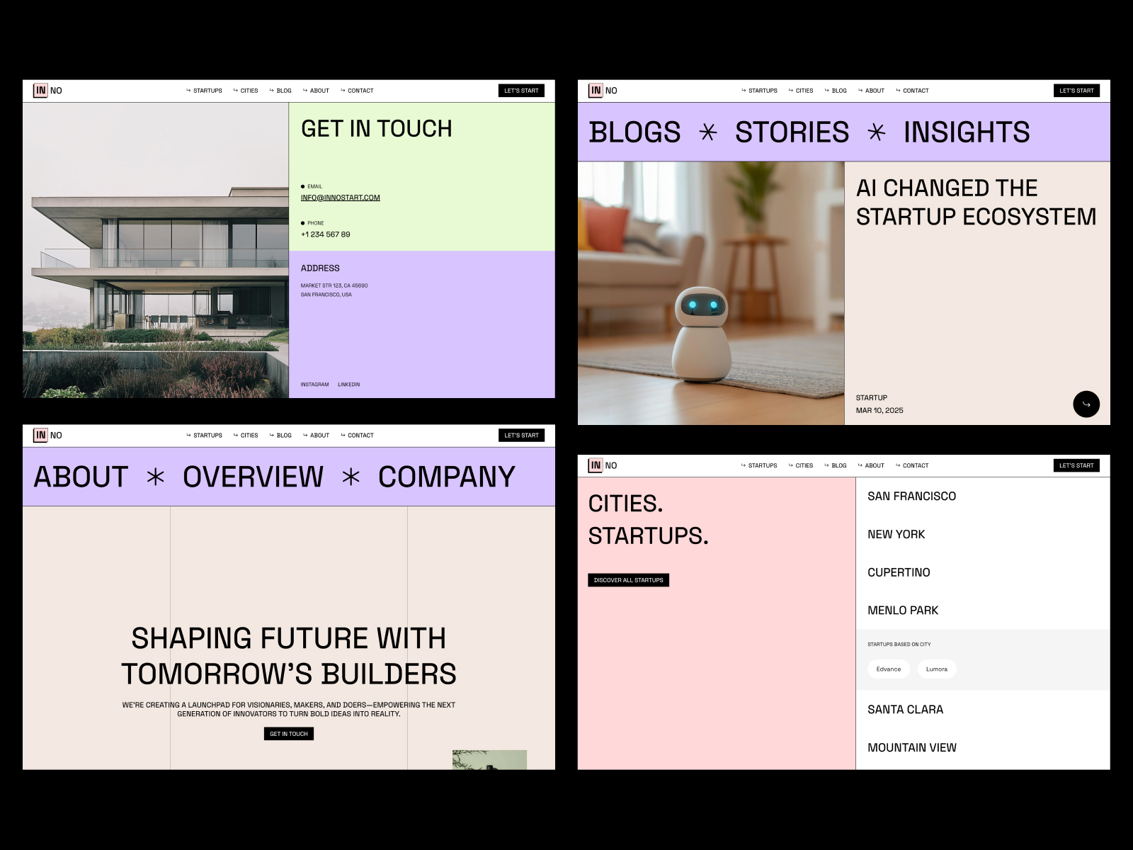 Innostart - Startup VC Framer Template