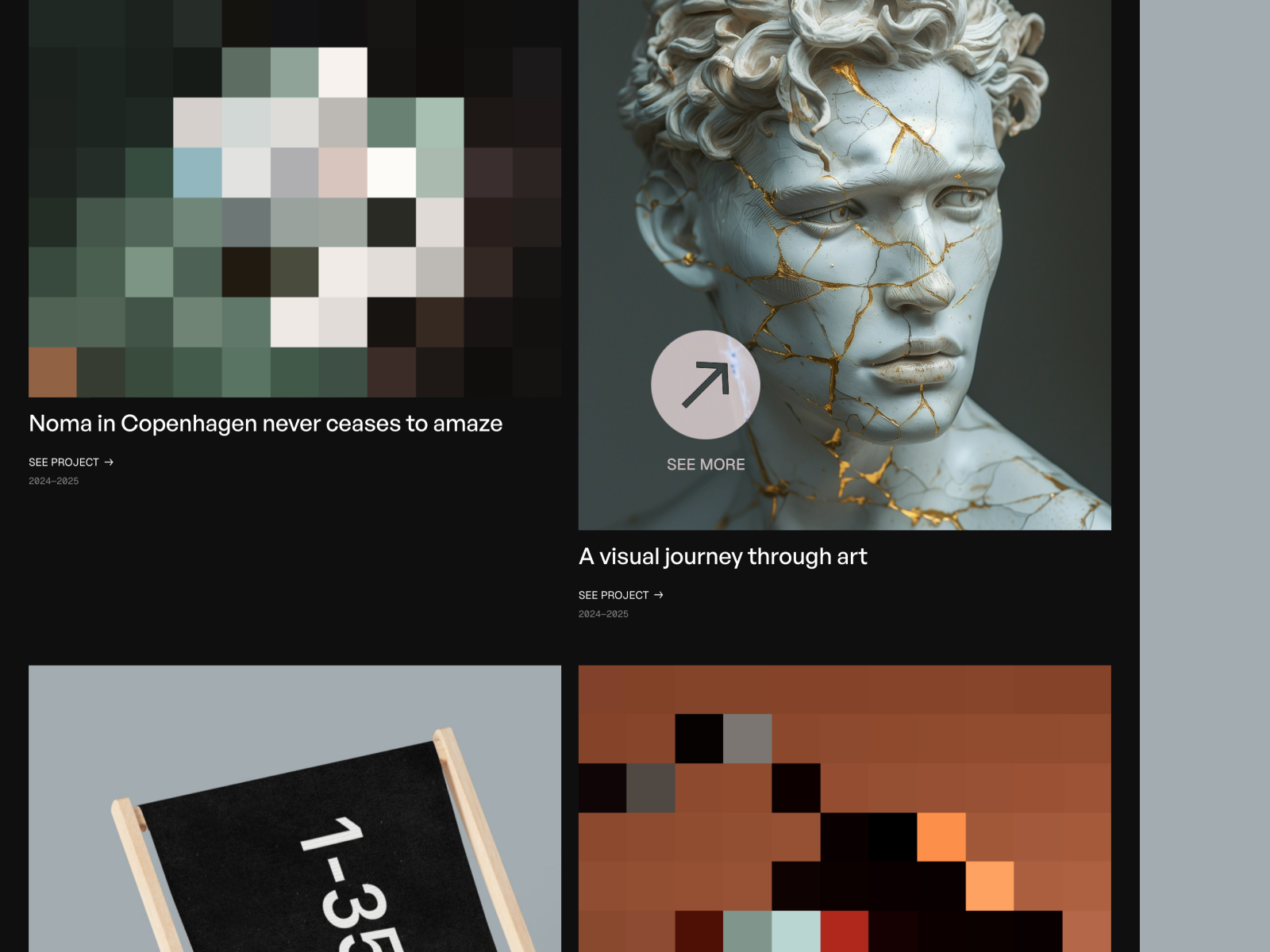 Kierkegaard — Portfolio Boutique Framer Template
