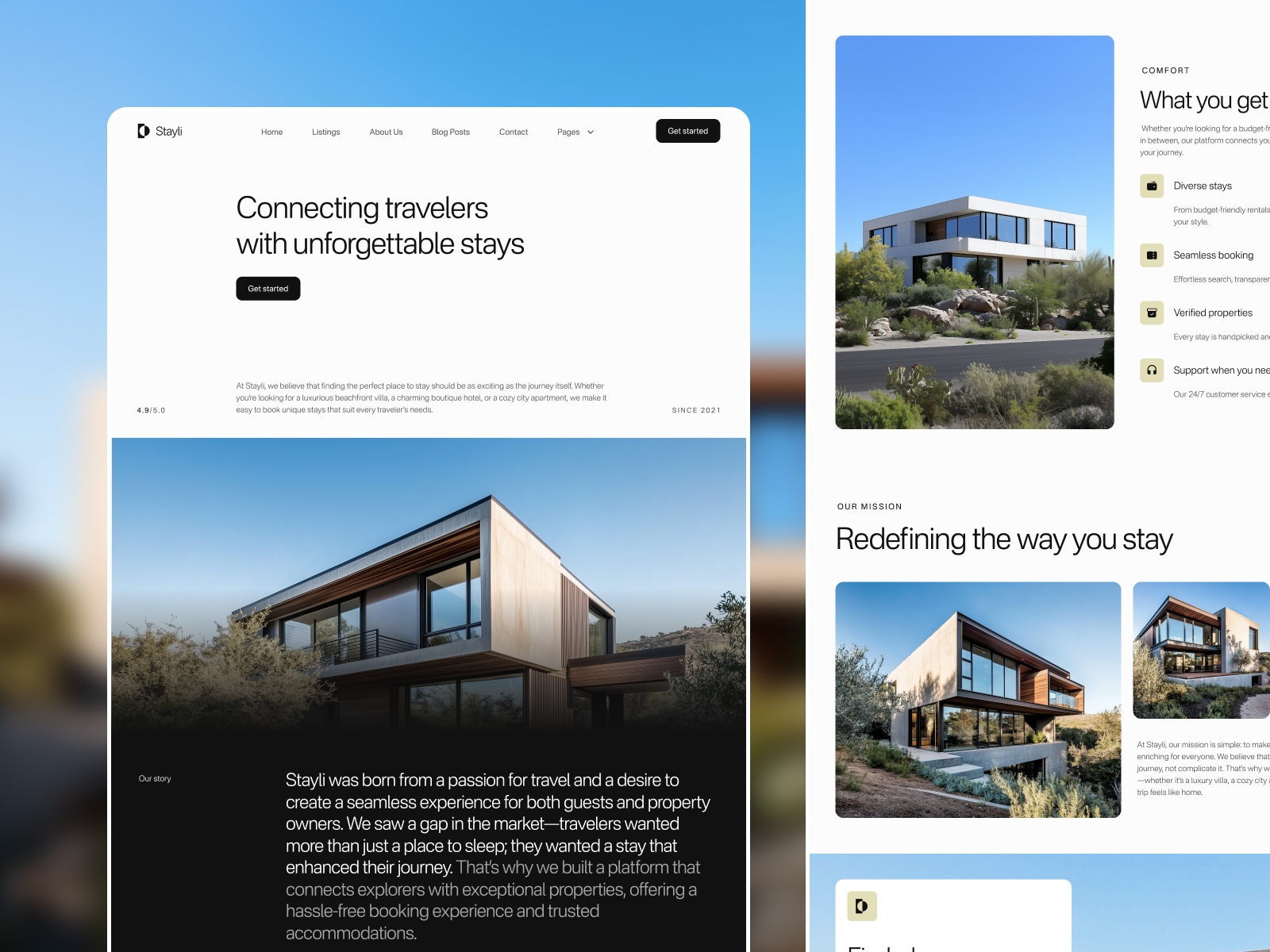 Stayli - Real Estate Webflow Template (FREE FIGMA)