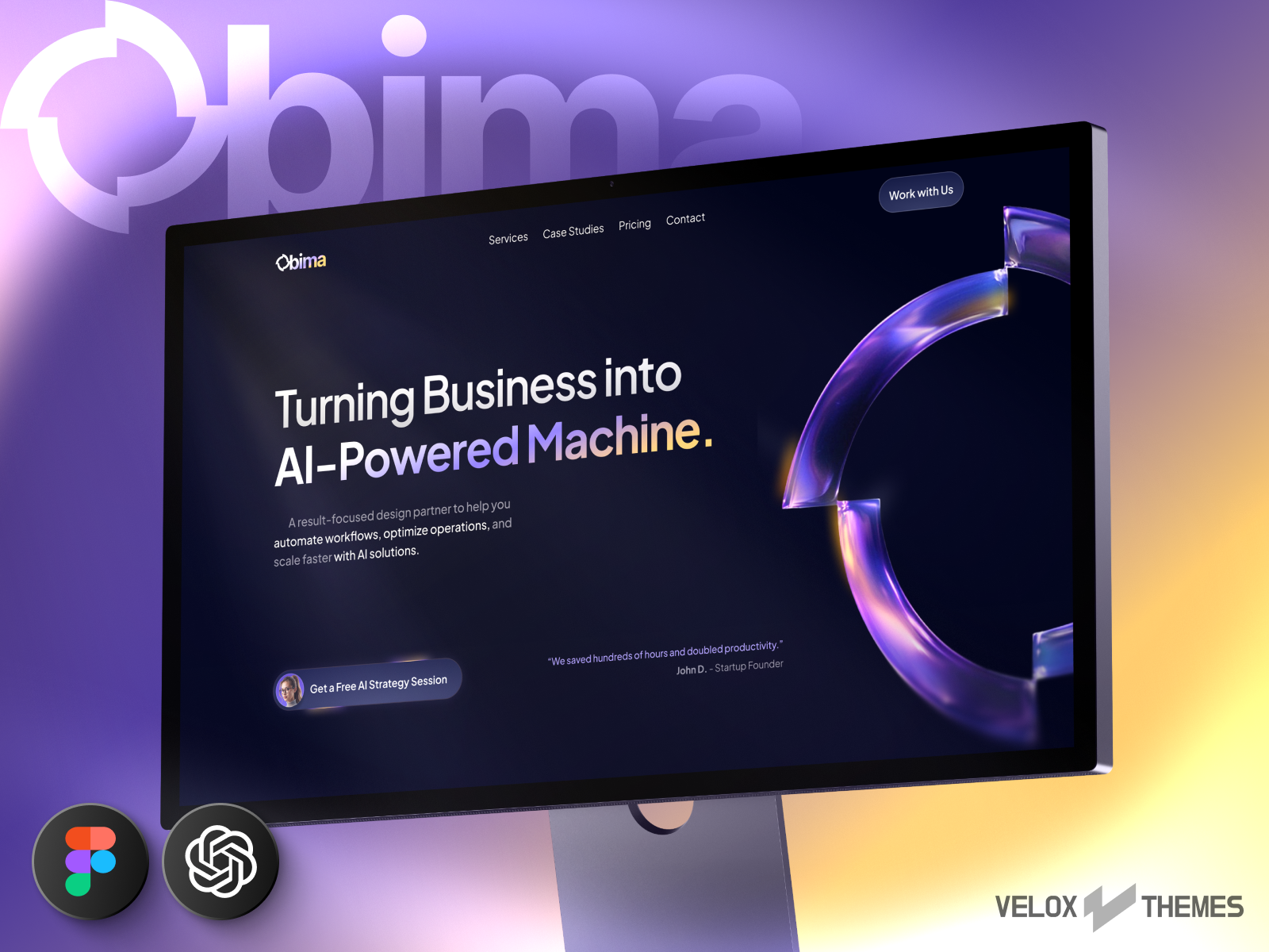 Bima - AI Automation Agency Framer Template