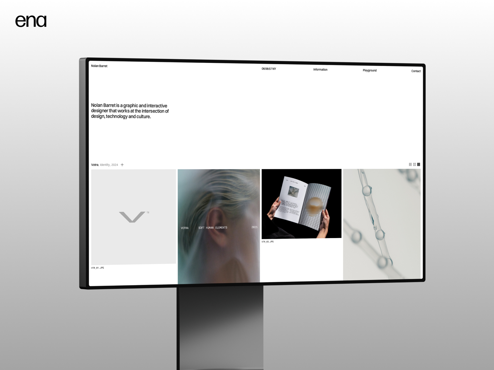 Nolan Barret — Framer Portfolio Template