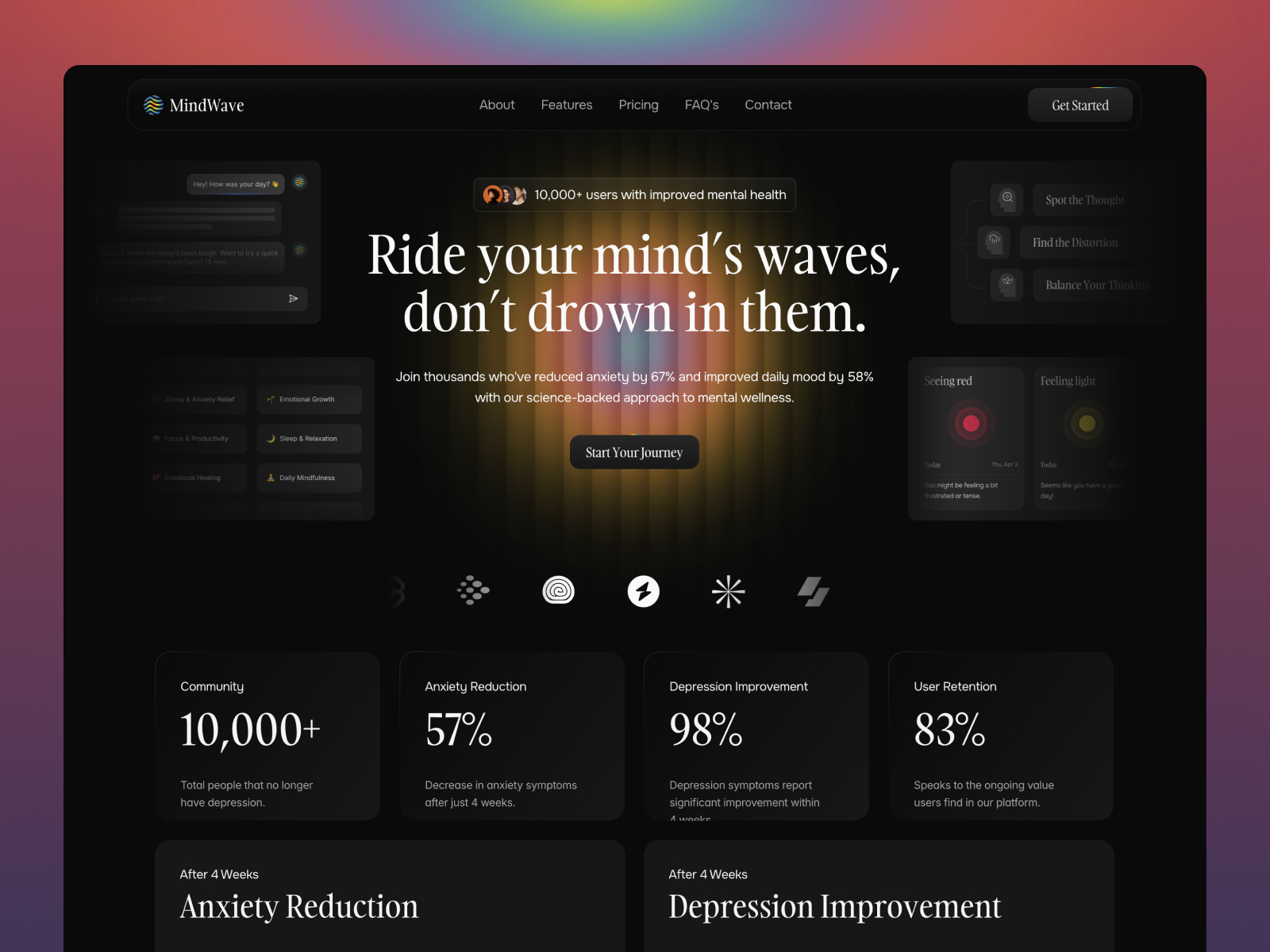 MindWave  — Framer SaaS Template