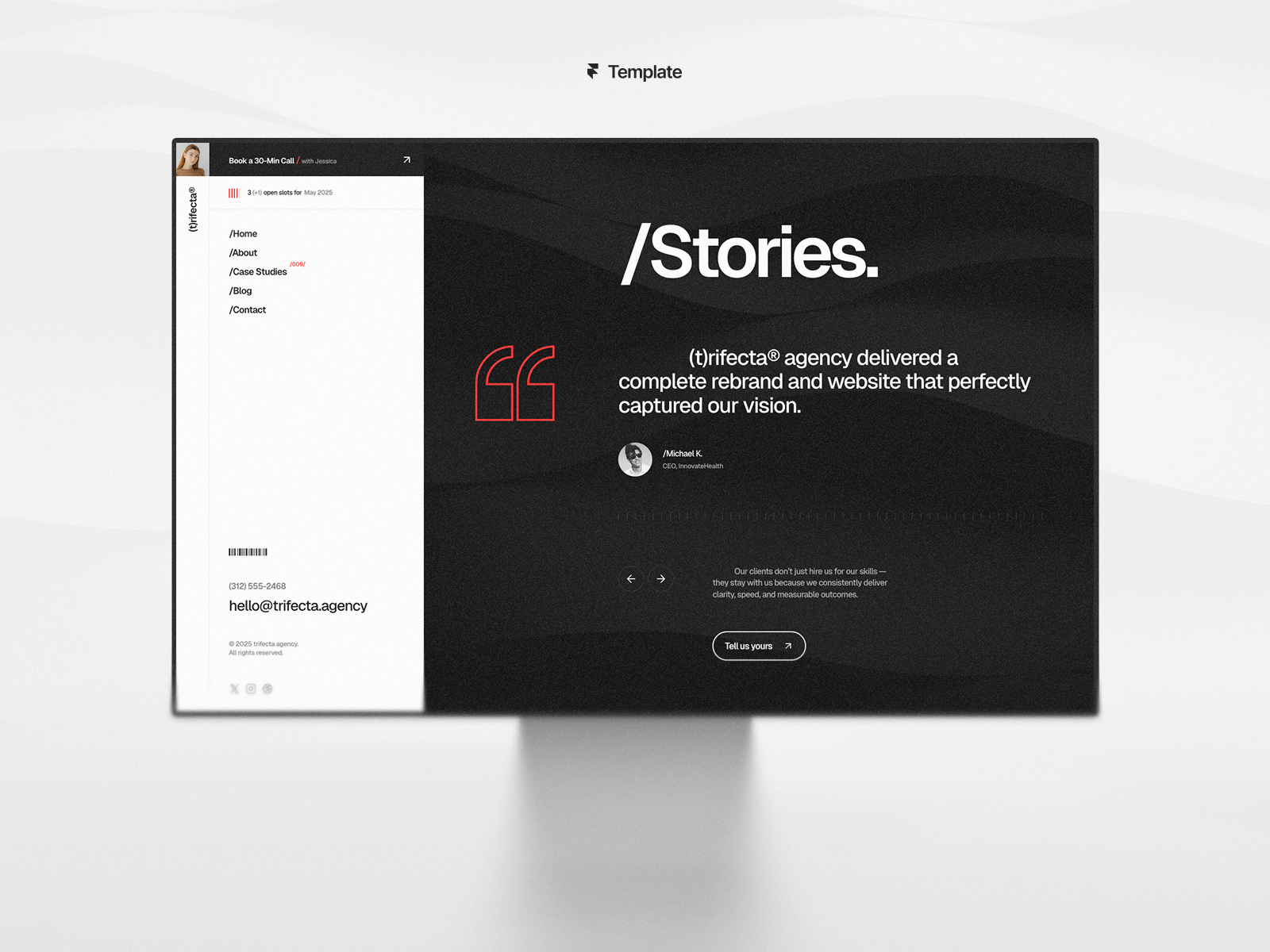 Trifecta — Digital Agency Website Template
