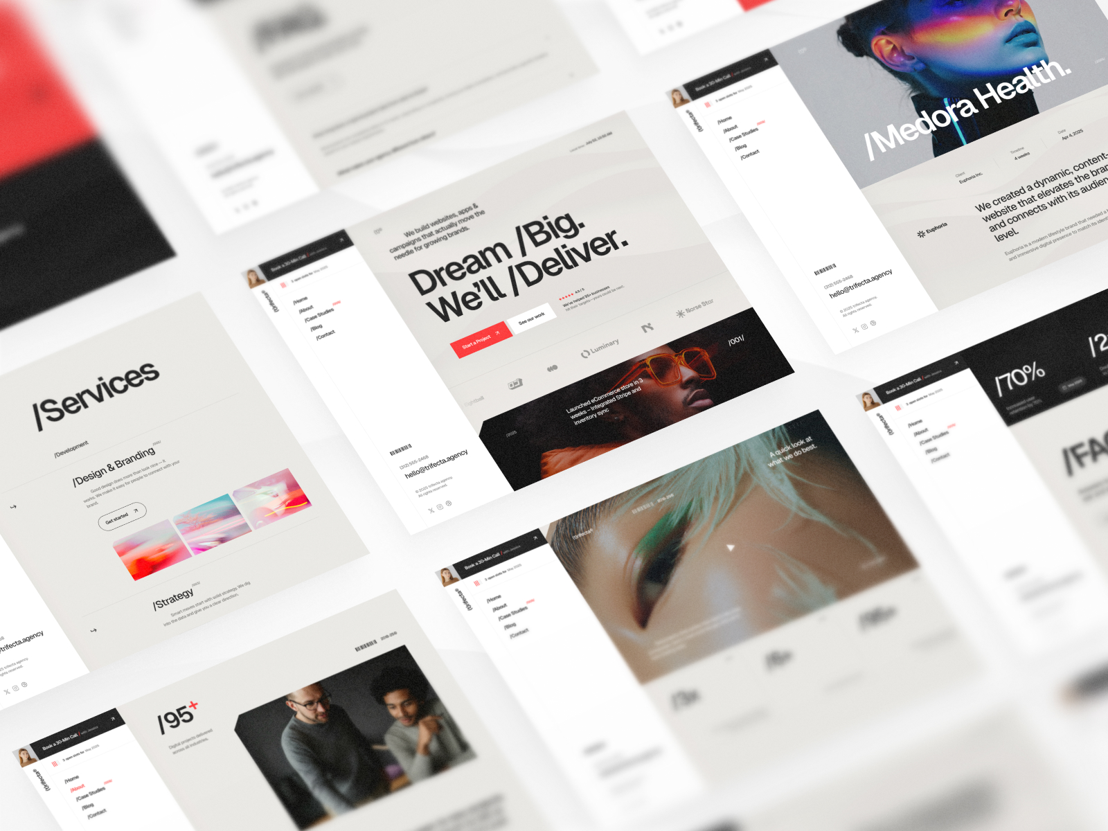 Trifecta — Digital Agency Website Template