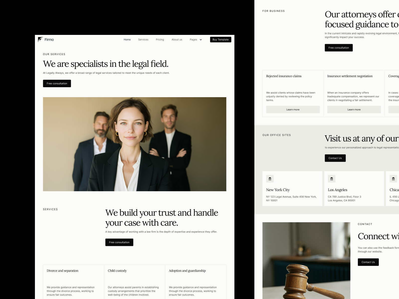 Firmo | Consulting Webflow Template (FREE FIGMA)