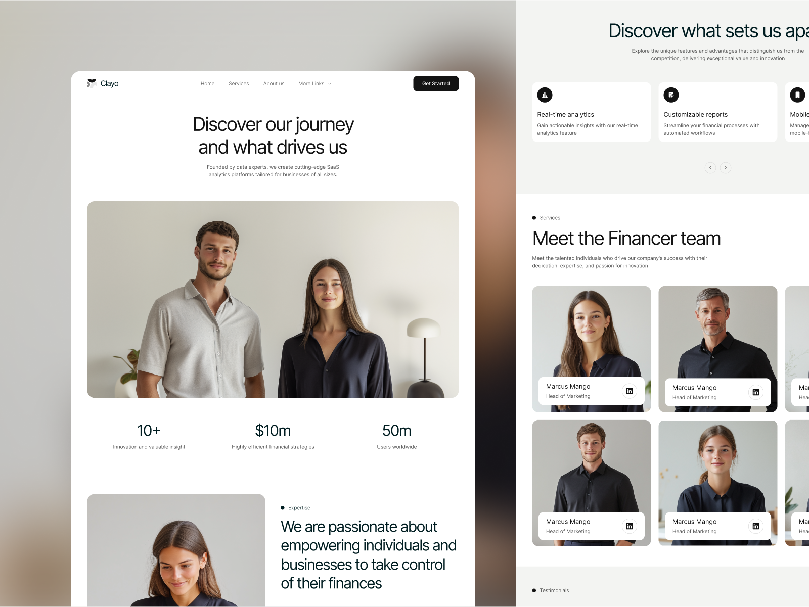 Clayo - Consulting Webflow Template (FREE FIGMA)