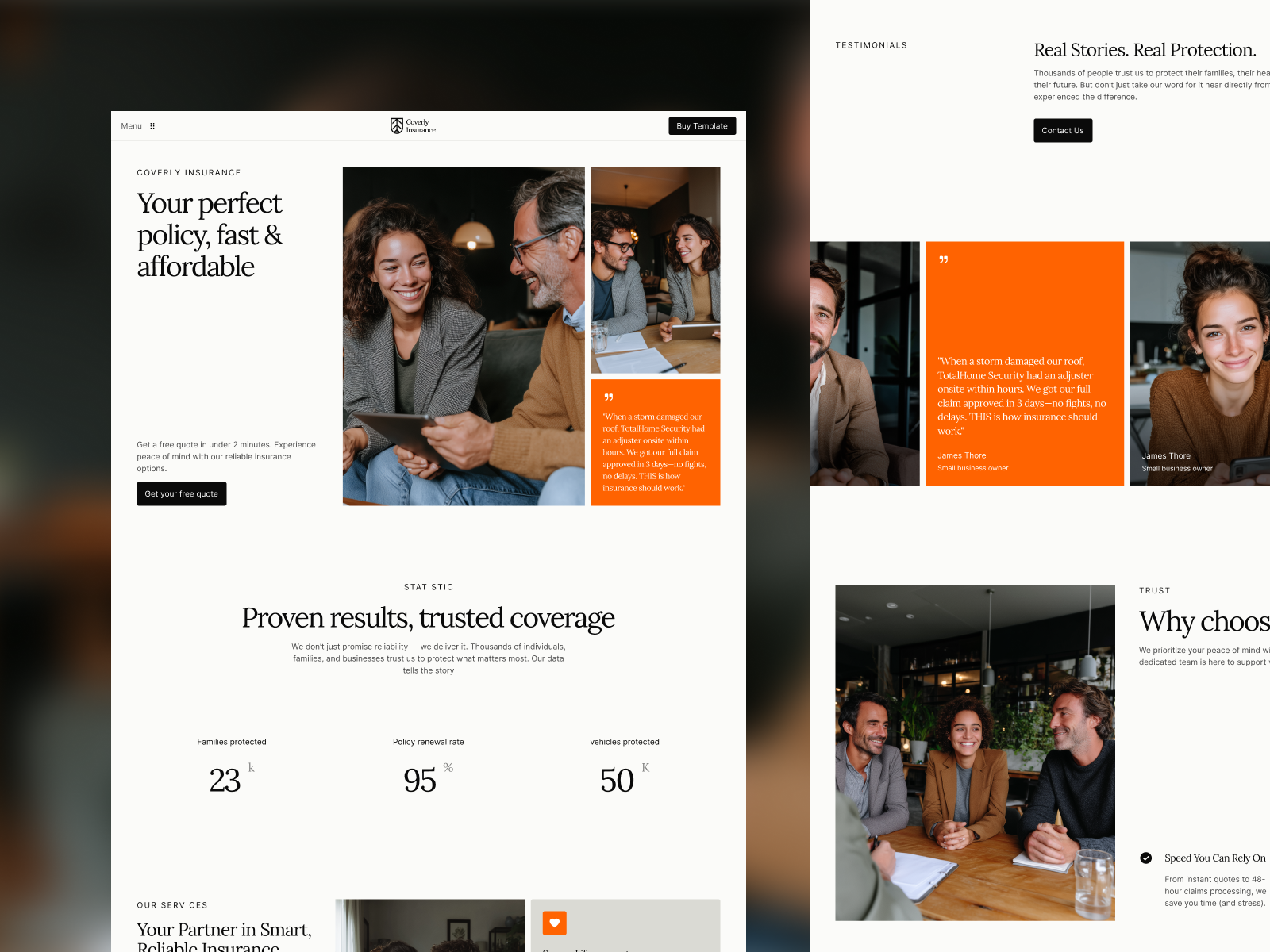 Coverly - Premium Webflow Template (FREE FIGMA)