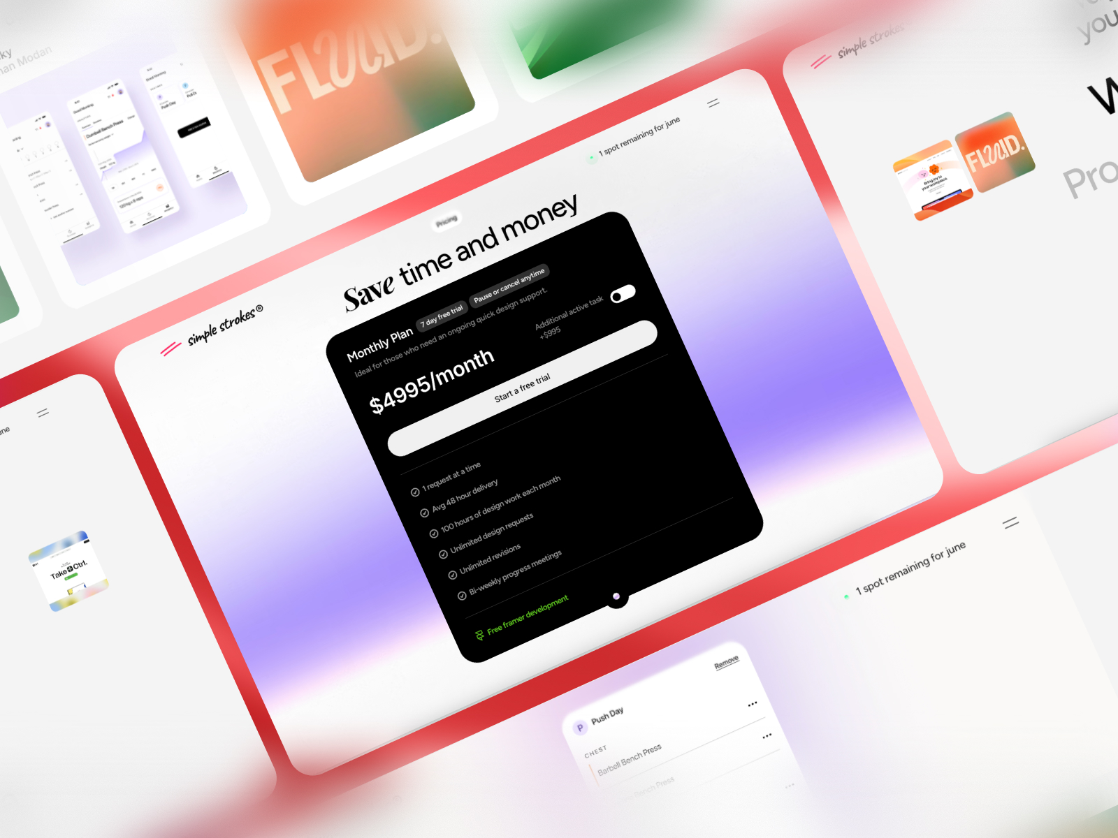 Simpl - A Premium Subscription-based Agency Website Template