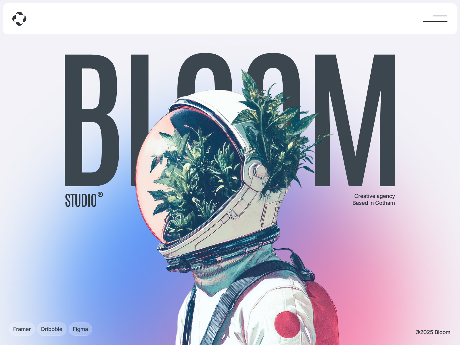 Bloom Creative Agency Template