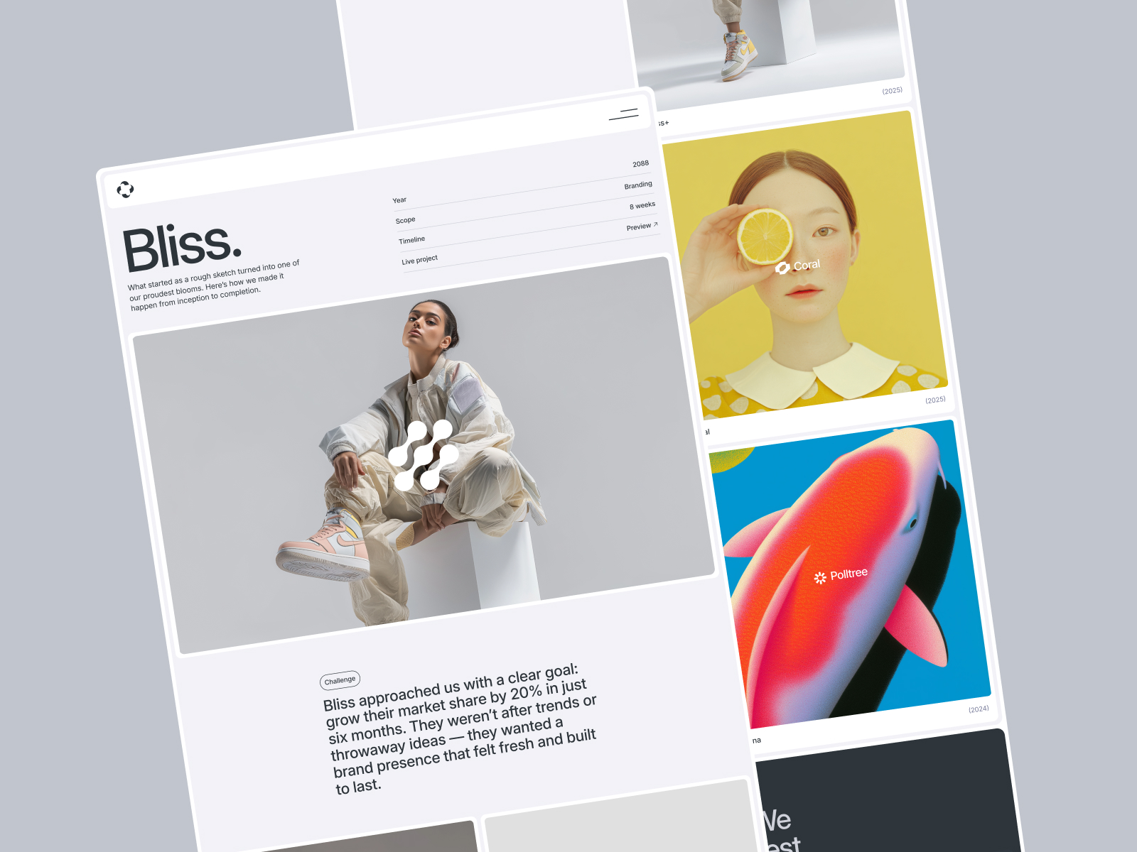 Bloom Creative Agency Template